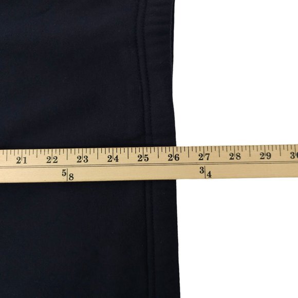 Izod Jeans Quarter Zip Pullover Sweatshirt Top Boys 14/16 Navy Blue Gray NEW - Picture 6 of 16